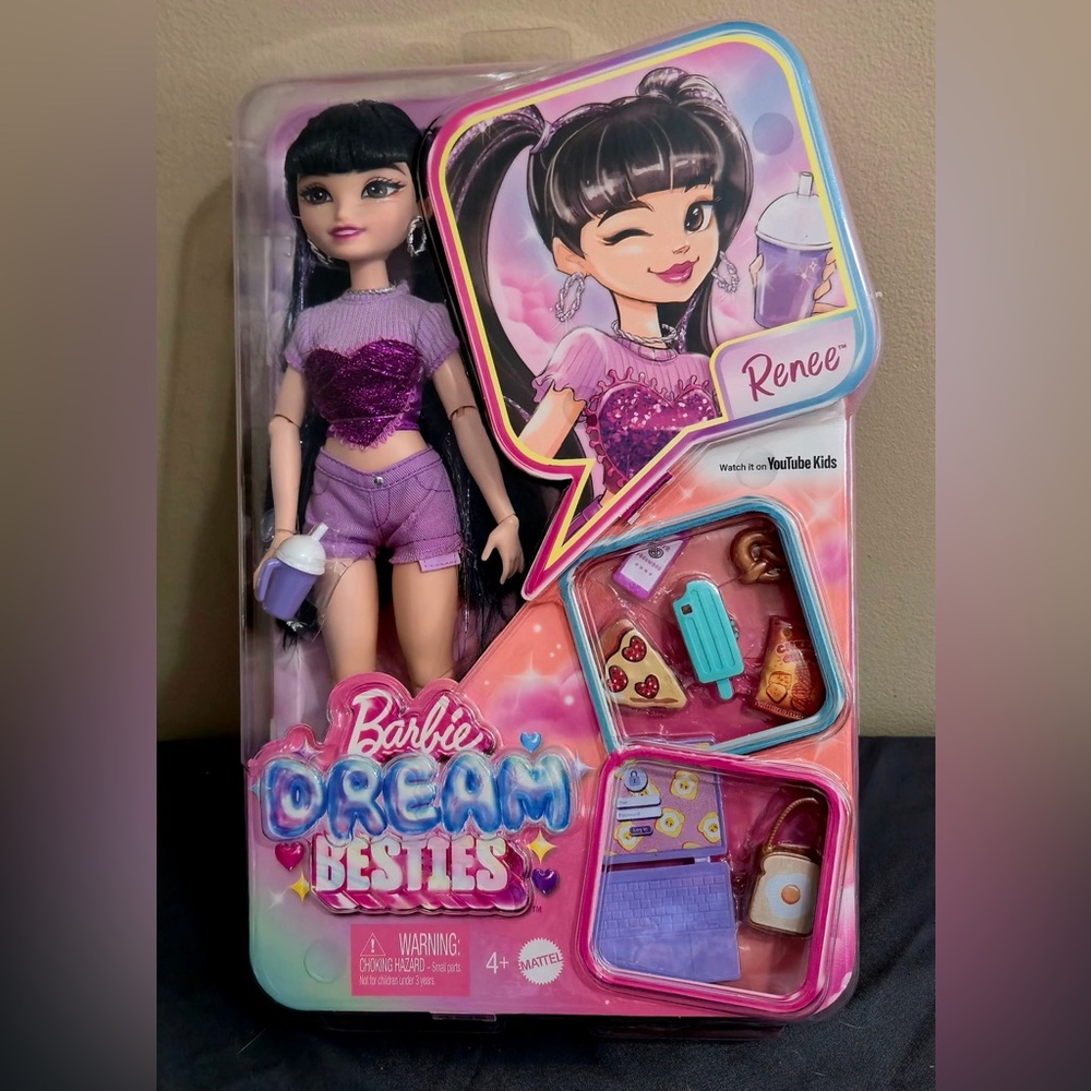 BARBIE DOLL Barbie Dream Besties RENEE DOLL - NEW-